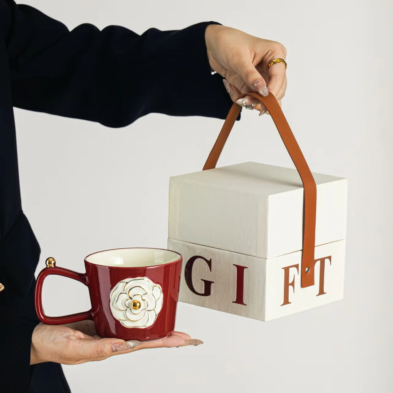 Camellia Cup Birthday Gift for Her